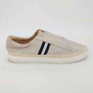 CCOCCI‎ Womens Marcus Faux Leather Slip On Jute Sneaker Elastic Inset Beige 11